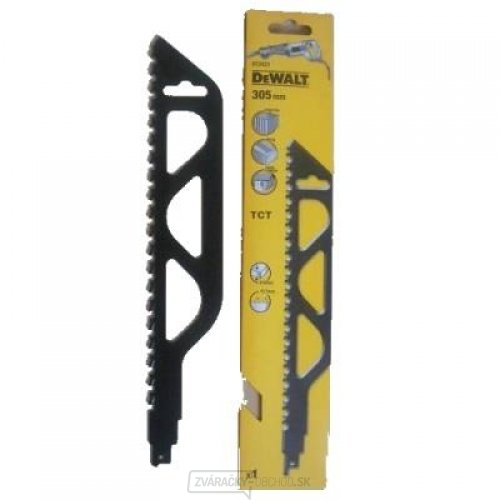 Pílový list na betón, tehly, poroton a vláknocement do 250 mm pre mečové píly 305 mm DeWALT DT2421 Pílový list na betón, tehly, poroton a vláknocement do 250 mm pre mečové píly 305 mm DeWALT DT2421 gallery main image