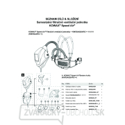 KOWAX Filtračne ventilačná jednotka Speed Air + kukla KWXSA820ARC++ SET3 Náhľad