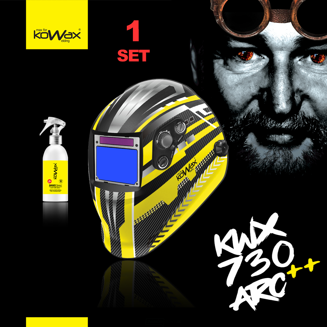 KOWAX Kukla samostmievacia KWX730ARC++ SET 1 KOWAX Kukla samostmievacia KWX730ARC++ SET 1 gallery main image