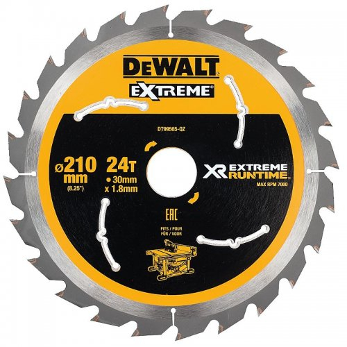 Pilový kotúč 210x30mm 24z DeWALT FLEXVOLT DT99565