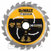 Pilový kotúč 216x30mm 24z DeWALT FLEXVOLT DT99568 gallery main image