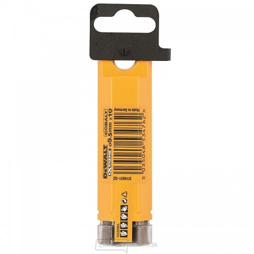 Vrták do kovu HSS-E COBALT 5,5 × 93 mm (10 ks) DeWALT DT4932