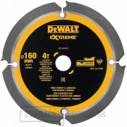 Pilový kotúč na cementovláknité dosky a laminát 160x20 mm 4z DeWALT DT1470 gallery main image