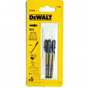Pilový kotúč pre priamočiaru pílu 76mm 5ks DeWALT DT2050 gallery main image