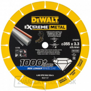 Diamantový kotúč EXTREME METAL 355 mm DeWALT DT40257 Diamantový kotúč EXTREME METAL 355 mm DeWALT DT40257 gallery main image