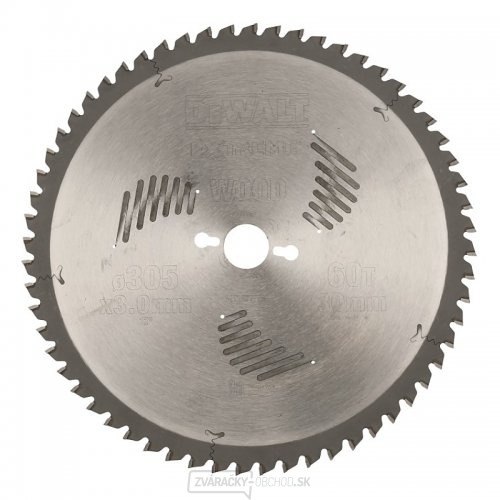 Pilový kotúč 305x30mm 60z ATB -5° DeWALT DT4331