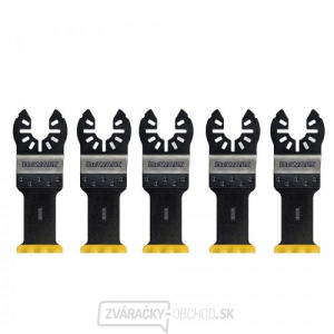 5 ks titánových pílových listov na rezanie kovov 30 mm x 43 mm ( 5 x DT20707) DeWALT DT20727 5 ks titánových pílových listov na rezanie kovov 30 mm x 43 mm ( 5 x DT20707) DeWALT DT20727 gallery main image