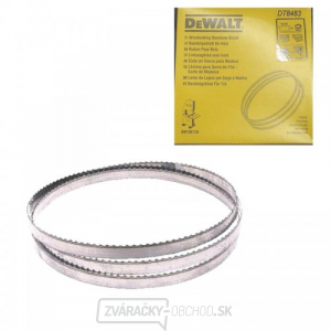 Pilový kotúč pre DW738/DW739 na rezanie dreva 6 mm DeWALT DT8483 gallery main image