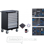 BGS 6061, Dielenský vozík | 7 zásuviek | so 120 nástrojmi BGS 6061, Dielenský vozík | 7 zásuviek | so 120 nástrojmi gallery main image