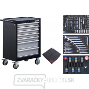 BGS 6074, Dielenský vozík | 7 zásuviek | s 215 nástrojmi BGS 6074, Dielenský vozík | 7 zásuviek | s 215 nástrojmi gallery main image