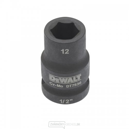 Nástrčné hlavice EXTREME IMPACT 1/2" 22 mm, krátke DeWALT DT7540