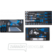 Montážny vozík, pojazdný, BGS 15506, 111 ks náradia náhled