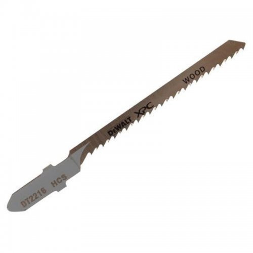 Pílový list tenký na drevo do 15 mm základný tvar rezu pre priamočiare píly 82 mm 5 ks DeWALT DT2216