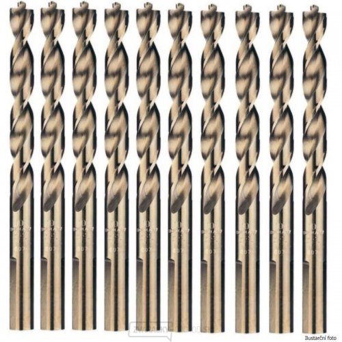 Vŕtačka do kovu EXTREME2 9,0x125mm 10ks DeWALT DT5555