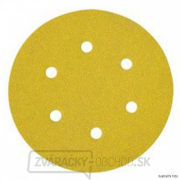 Brúsny kotúč na suchý zips pre excentrické brúsky K180 150mm 10ks DeWALT DT3126 Brúsny kotúč na suchý zips pre excentrické brúsky K180 150mm 10ks DeWALT DT3126 gallery main image