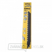 Pílový list na betón, tehly, poroton a vláknocement, oblúkový rez do 150 mm pre 240 mm mečové píly DeWALT DT2420 Pílový list na betón, tehly, poroton a vláknocement, oblúkový rez do 150 mm pre 240 mm mečové píly DeWALT DT2420 gallery main image