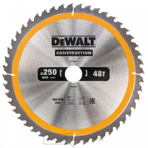 Pilový kotúč 250x30mm 48z ATB 10° DeWALT DT1957 Pilový kotúč 250x30mm 48z ATB 10° DeWALT DT1957 gallery main image