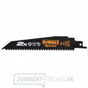 Pílový list na rezanie dreva a dreva s klincami pre mečové píly (5ks) 152mm DeWALT DT2300L Náhľad