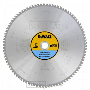 Pilový kotúč na rezanie kovu 355x25,4mm 90z EXTREME DeWALT DT1922 gallery main image