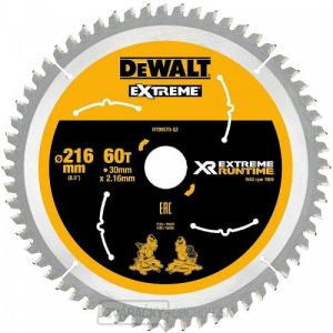 Pilový kotúč 216x30mm 60z DeWALT FLEXVOLT DT99570