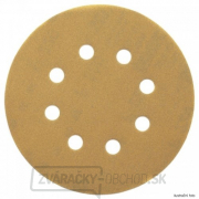 Brúsny kotúč na suchý zips pre excentrické brúsky K180 125mm 25ks DeWALT DT3116 Brúsny kotúč na suchý zips pre excentrické brúsky K180 125mm 25ks DeWALT DT3116 gallery main image
