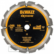 Pílový kotúč na cementovláknité dosky a laminát 305x30mm 16z DeWALT DT1475 gallery main image