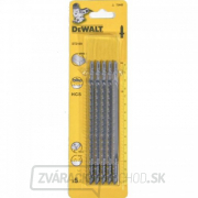 Pílový list na drevo do 100 mm rovný rez pre priamočiare píly 152 mm 5 ks DeWALT DT2169 Pílový list na drevo do 100 mm rovný rez pre priamočiare píly 152 mm 5 ks DeWALT DT2169 gallery main image