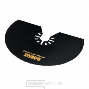 Polkruhový pílový list 100 mm na drevo s klincami DeWALT DT20708 Polkruhový pílový list 100 mm na drevo s klincami DeWALT DT20708