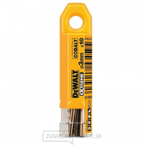 HSS-E COBALT 3×61mm (10ks) DeWALT DT4920