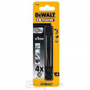 HSS-E COBALT 1,0x34mm (2ks) DeWALT DT4958