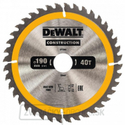 Pilový kotúč 190x30mm 40z ATB 10° DeWALT DT1945 Pilový kotúč 190x30mm 40z ATB 10° DeWALT DT1945 gallery main image
