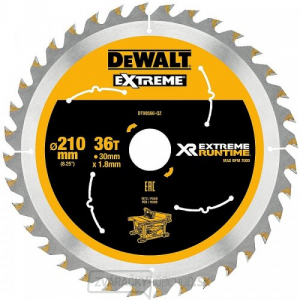 Pilový kotúč 210x30mm 36z DeWALT FLEXVOLT DT99566 Pilový kotúč 210x30mm 36z DeWALT FLEXVOLT DT99566 gallery main image