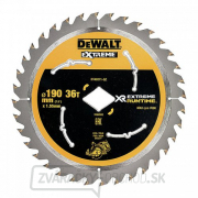 Pilový kotúč 190 mm, 36 zubov pre akumulátorové píly DeWALT DT40271 Pilový kotúč 190 mm, 36 zubov pre akumulátorové píly DeWALT DT40271 gallery main image