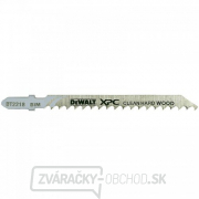 Pílový list na tvrdé drevo a plast do 60 mm čistý rez pre priamočiare píly 100 mm 3ks DeWALT DT2218 Pílový list na tvrdé drevo a plast do 60 mm čistý rez pre priamočiare píly 100 mm 3ks DeWALT DT2218 gallery main image