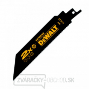 Pilový list na kov, tvarovky, rúry a profily rýchly rez pre mečové píly 152mm 5ks DeWALT DT2407L gallery main image