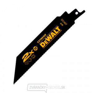 Pilový list na kov, tvarovky, rúry a profily rýchly rez pre mečové píly 152mm 5ks DeWALT DT2407L