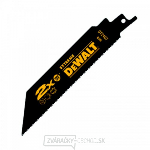 Pilový list na kov, tvarovky, rúry a profily rýchly rez pre mečové píly 152mm 5ks DeWALT DT2407L gallery main image