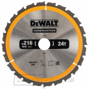 Pilový kotúč 216x30mm 24z ATB 5° DeWALT DT1952 Pilový kotúč 216x30mm 24z ATB 5° DeWALT DT1952 gallery main image