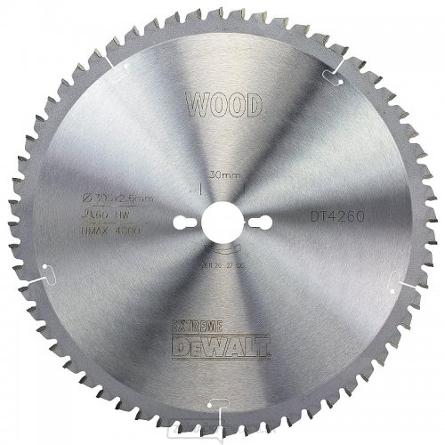 Pilový kotúč 305x30mm 60z ATB -5° DeWALT DT4260 Pilový kotúč 305x30mm 60z ATB -5° DeWALT DT4260 gallery main image