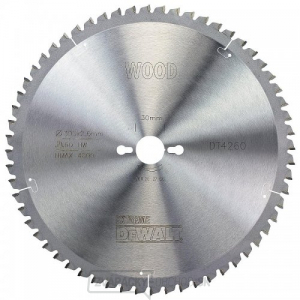Pilový kotúč 305x30mm 60z ATB -5° DeWALT DT4260 Pilový kotúč 305x30mm 60z ATB -5° DeWALT DT4260 gallery main image