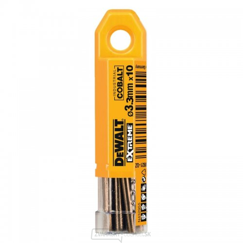 HSS-E COBALT 3,3×65mm (10ks) DeWALT DT4922