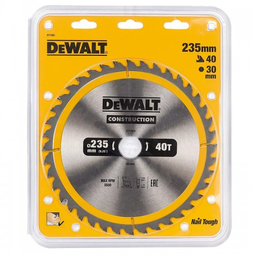 Pilový kotúč 235x30mm 40z ATB 10° DeWALT DT1955