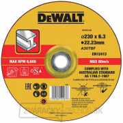Brúsny kotúč 230 x 6,0 mm, typ 27 DeWALT DT43919 Brúsny kotúč 230 x 6,0 mm, typ 27 DeWALT DT43919 gallery main image