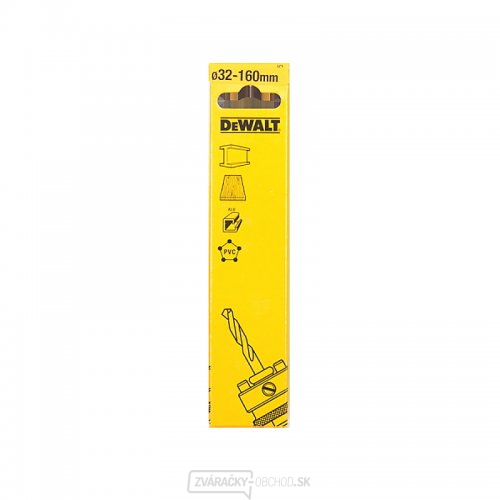 Stredový vrták SDS-Plus 32-160 mm pre bimetalové vrtáky DeWALT DT8108