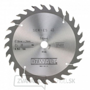 Pilový kotúč 184x16mm 28z ATB 25° DeWALT DT4031 Pilový kotúč 184x16mm 28z ATB 25° DeWALT DT4031 gallery main image