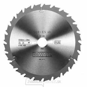 Pilový kotúč 250x30mm 24z FT/DL 10° DeWALT DT4202