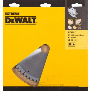 Pilový kotúč 235x30mm 56z TCG -5° DeWALT DT4097