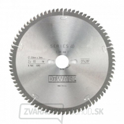Pilový kotúč 250x30mm 80z TCG -5° DeWALT DT4287 gallery main image