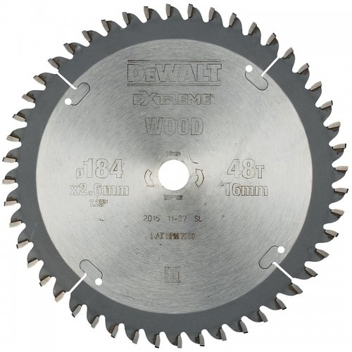Pilový kotúč 184x16mm 48z TCG -5° DeWALT DT4092