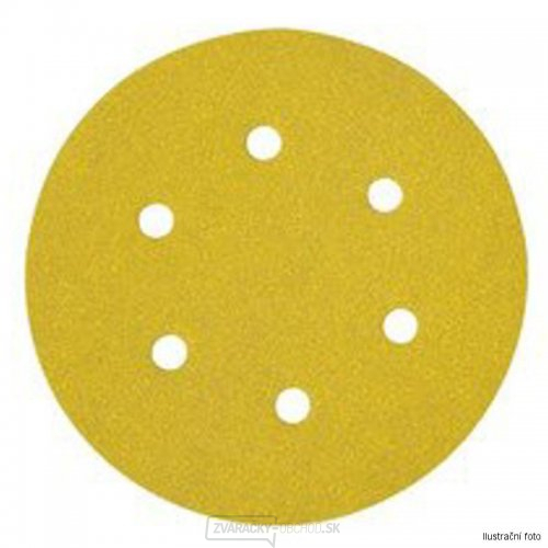 Brúsny kotúč na suchý zips pre excentrické brúsky K60 150mm 10ks DeWALT DT3122